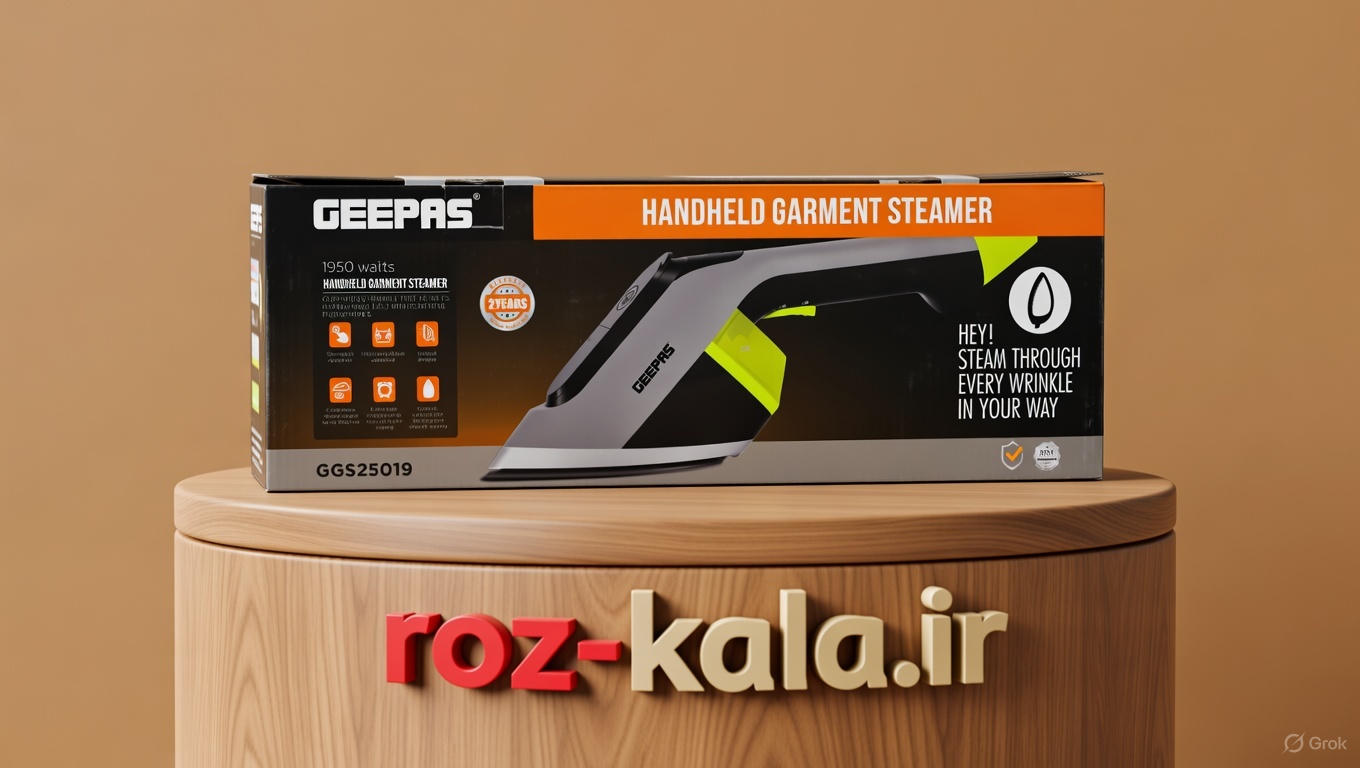 بخارگر دو کاره جیپاس 25019(کف سرامیکی)