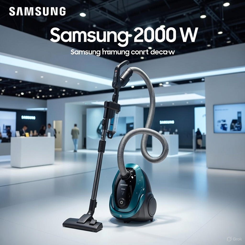 جاروبرقی سامسونگ ریموتدار ۲ مخزنه